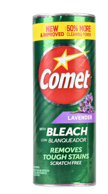 #ad #ad Comet® Lavender Scented All Purpose Cleaning Powder with Bleach 21oz $3.95
