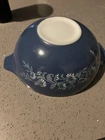 Vintage Pyrex 444 Cinderella Mixing Bowl Colonial Mist Blue Glass