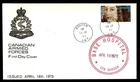 Mayfairstamps Canada FDC 1973 Jeanne Mance Canadian Armed Forces First Day Cover