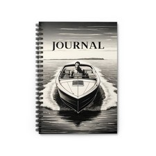 Nautical Journal - Boat Design, Travel Diary, Gift for Adventurers, Sea ... 