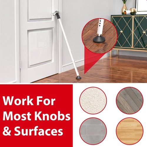 Sliding Door Stoppers Security Bar, 3-in-1 Apartment Patio Door Security Bar ... - Picture 5 of 6