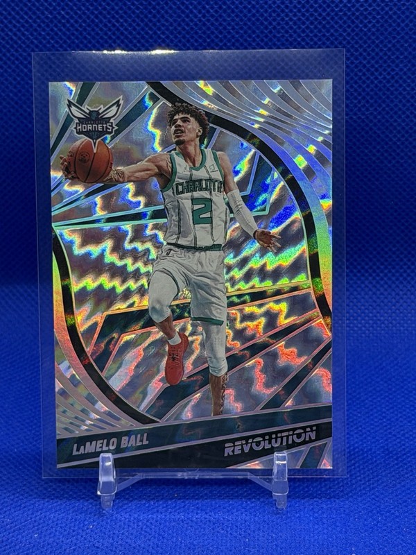 LaMelo Ball 2021-22 Panini Revolution Asia Silver Holo  /99 #1 - Hornets