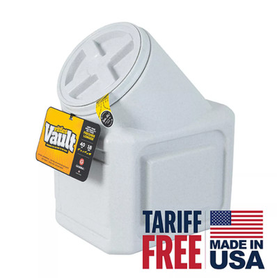 Vittles Vault by GAMMA2 Stackable 40 lb Pet Food Storage Container Airtight