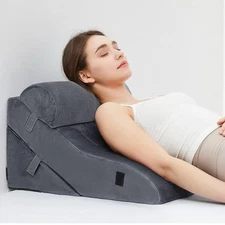 HomeMate 3 PCS Bed Wedge Pillow Set Orthopedic For After Surgery