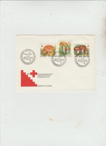 Finland  1980  FDC  Red Cross issue   good condition