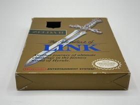 Zelda II The Adventure of Link [Oval SOQ R] NES NINTENDO CIB CAJA C&Oacute;DIGO ESTRELLA NEGRA