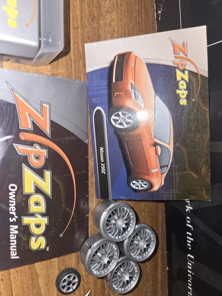 Zip Zaps Micro RC 27MHz Radio Shack control 60-7012 Working + More! - Image 4 of 4