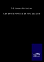 List Of The Minerals Of New Zealand P. G. Bartrum Morgan
