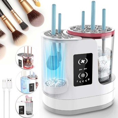 Elektrischer Make-up Pinselreiniger & Trockner Reinigungsgerät handfreies USB