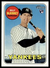 2018 Topps Heritage Billy McKinney Rookie New York Yankees #663
