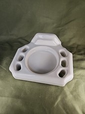 Vintage White Porcelain Tile Wall Mounted TOOTHBRUSH  CUP HOLDER