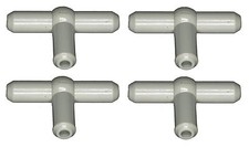 Missing Lego Brick 4696 OldGray x 4 Technic Pneumatic T Piece