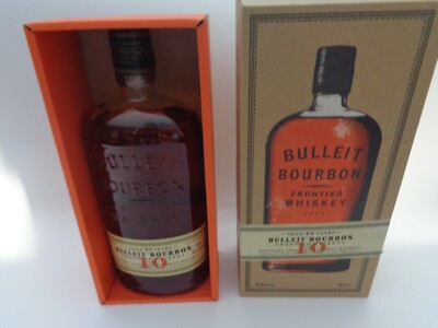 Bulleit 10 Years Old Bourbon Frontier Whiskey 700ml.  45,6%, sehr seltene OVP 