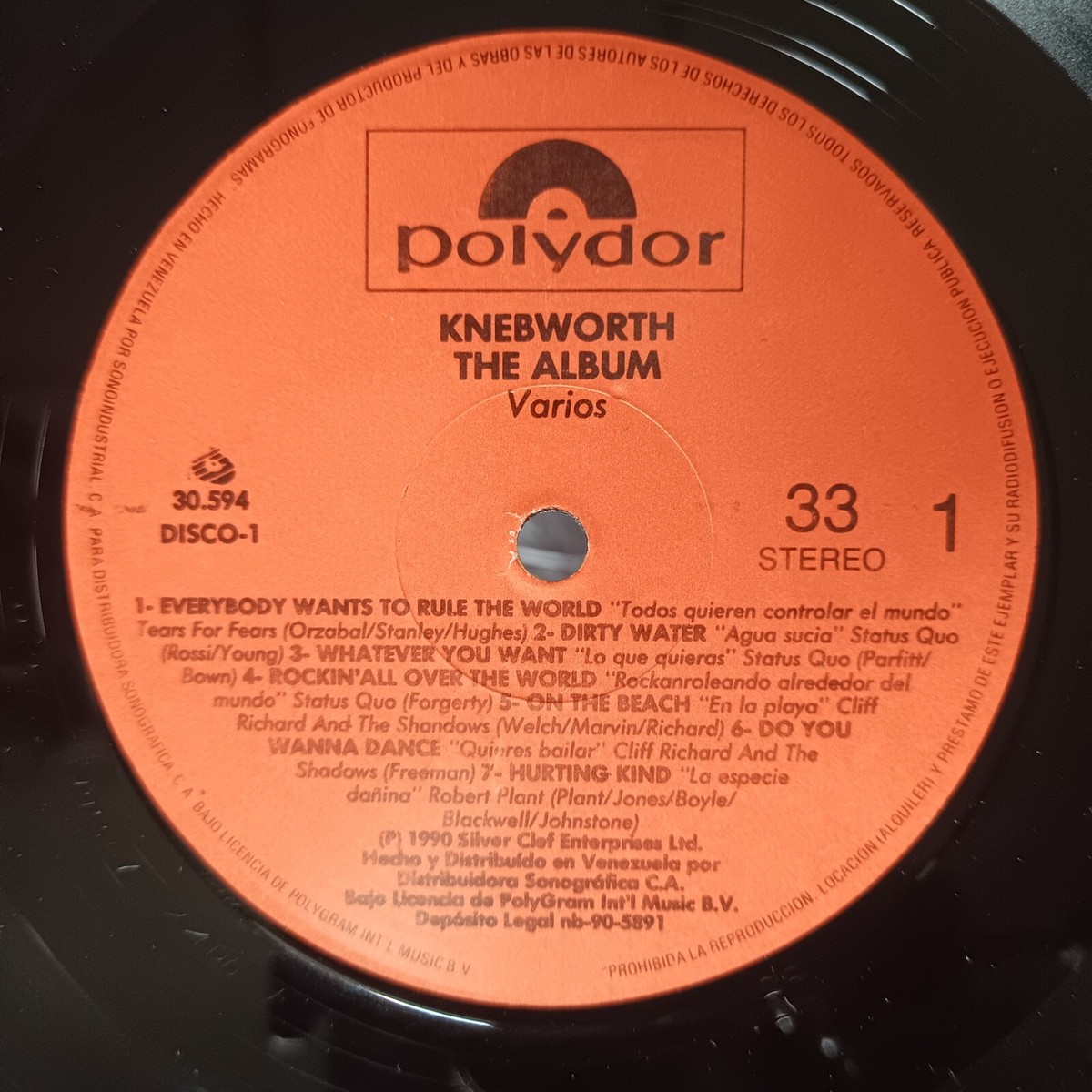 ポップス+ロック(洋楽) 2discs CD Various Knebworth - The Album 8439212 Polydor /00110 Knebworth – 2 x Vinyl (Gatefold Cover , LP, Compilation