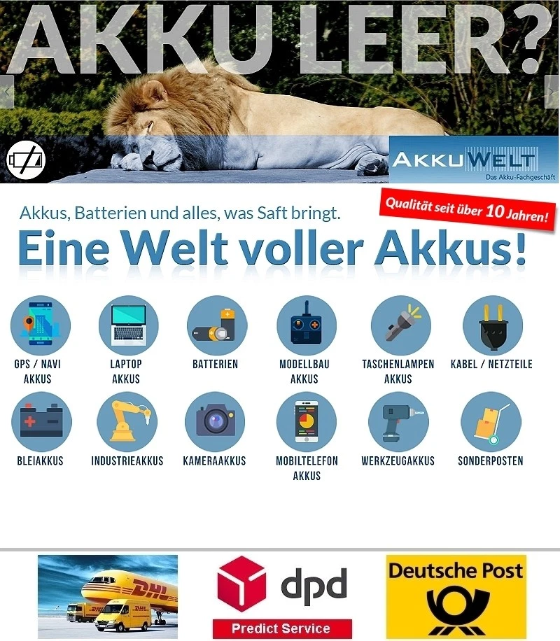 Blei Gel Akku 12V 22Ah für Eisemann Stromerzeuger AGM-Technik 17Ah 18Ah - Bild 3 von 4