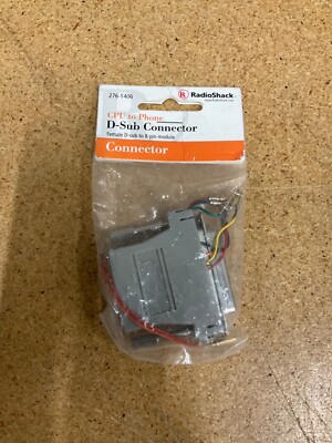 RadioShack 276-1406 CPU to Phone D-Sub Connector