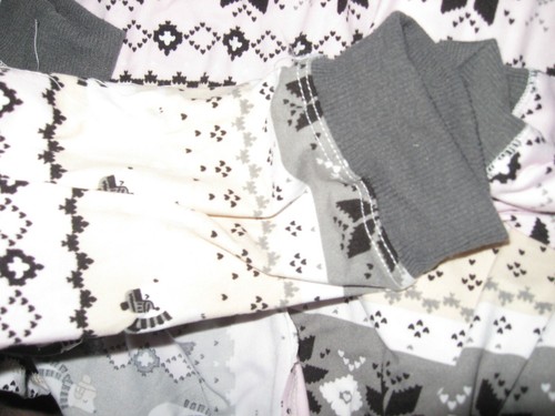 WOMENS PAJAMAS SIZE SMALL (4-6) 3 PIECE PAJAMA SET NEW - Picture 7 of 7