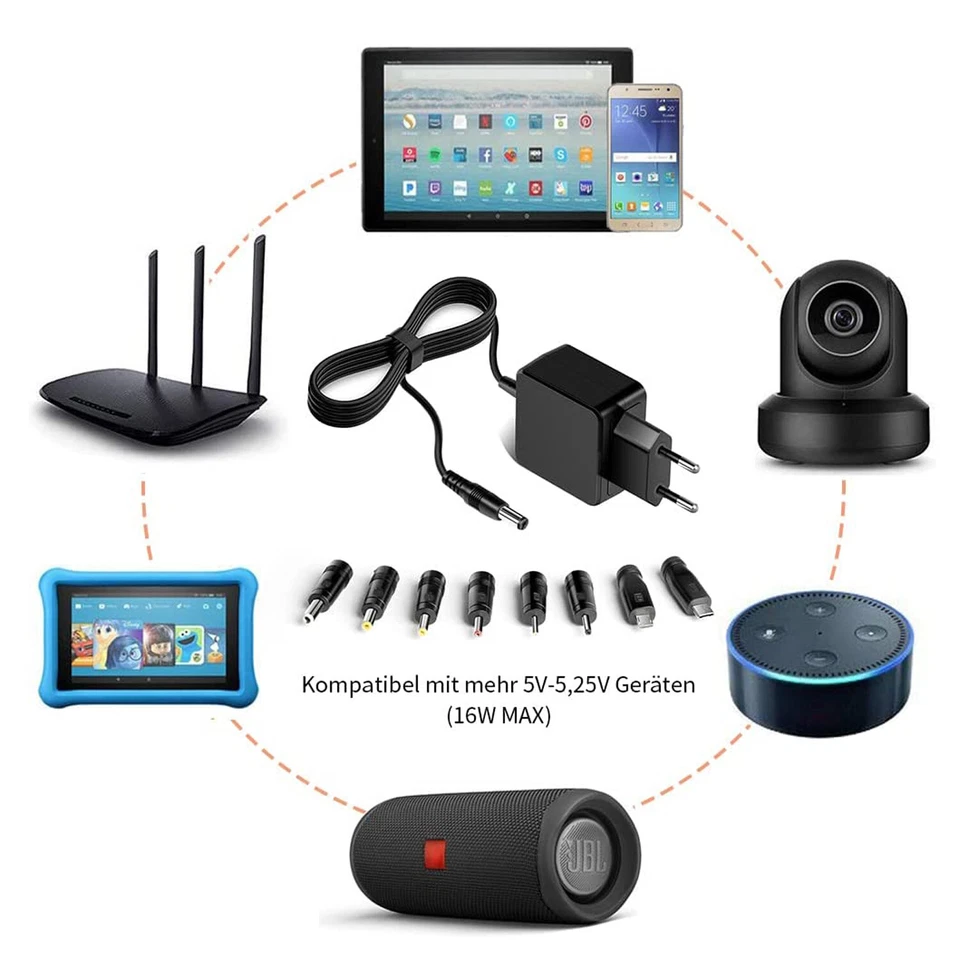 5V 3A Universal Netzteil für MEDION AKOYA E2228T E2216T MD99940 MD 99940 Lenovo - Bild 4 von 4