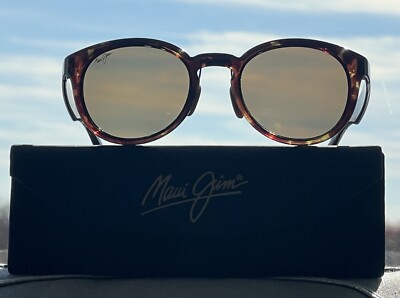New - Maui Jim Keanae 420 15T Olive Tortoise Frame - HCL Bronze