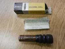 NIB Vintage J. C. Higgins Squirrel Call W/Original Box & Paperwork Not working