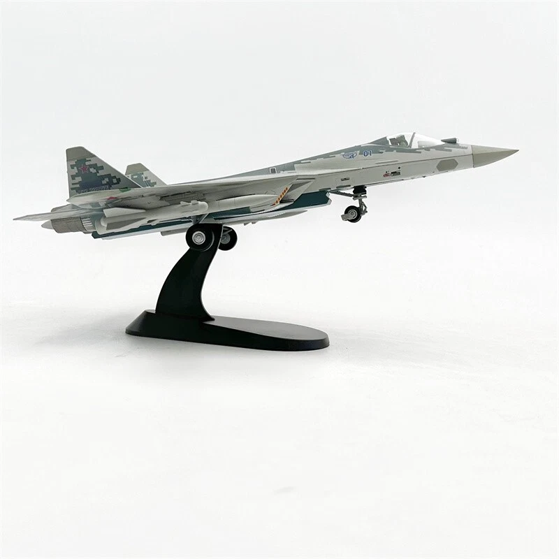 Wltk Russian Air Force Sukhoi Su-57 Felon #01 Stealth Fighter 1/72 Model US SHIP - Image 3 of 4