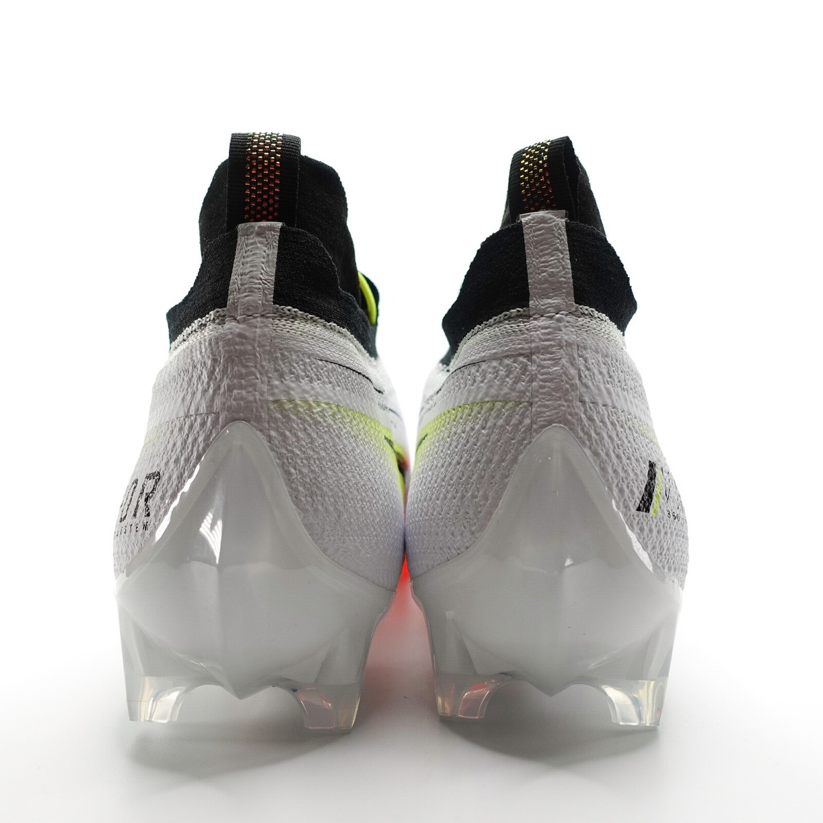 Nike Vapor Edge Elite 360 Premium White Football Cleats  display picture 1