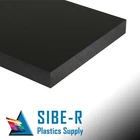 HDPE Plastic Sheet - 1/2" Thick (12mm) - Black - Choose the Size