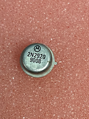 Motorola 2N2920 Bipolar (BJT) Transistor Array 2 NPN (Dual) 60V 30mA 60MHz 1.5W