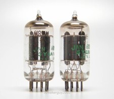 2 - Sylvania JAN 6189W Vacuum Tubes / KT2