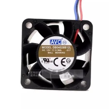AVC DB04028B12L 4028 DC12V 0.36A 4CM 3-Wire Dual Ball Cooling Fan