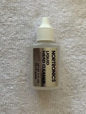 Vintage 1990's Nortronics Cassette Head & Capstan Liquid Cleaner USA 40% FULL