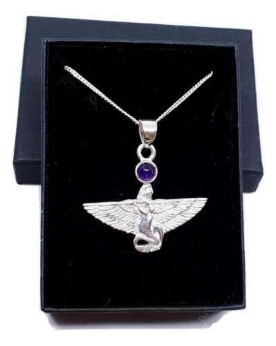 Collane e pendagli di lusso con gemme di argento ametista