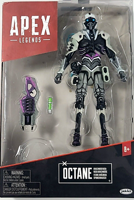APEX Legends Octane Action Figure in Arachnoid Rush Skins 2022