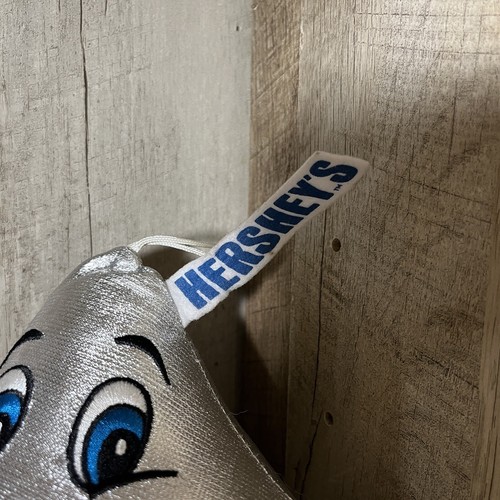 ⭐️Hershey's SILVER HERSHEY KISS PERSONAGGIO 7" Peluche ANIMALE IMBOTTITO Giocattolo - Foto 3 di 5