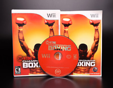 Showtime Championship Boxing (Nintendo Wii, 2007) Video Game Complete CIB Tested