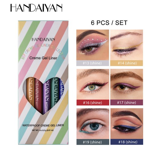 Liquid Eyeliner Pen Quick Dry Waterproof Eye Makeup Colorful Liquid Eye Lines - Picture 8 of 9