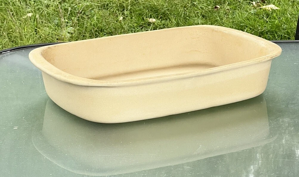 Pampered Chef Stoneware 9" x 13" Lasagna Baking Pan Family Heritage Collection