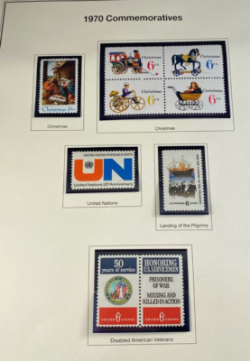 1970 Commemoratives Collectable United States Postage Stamps | eBay