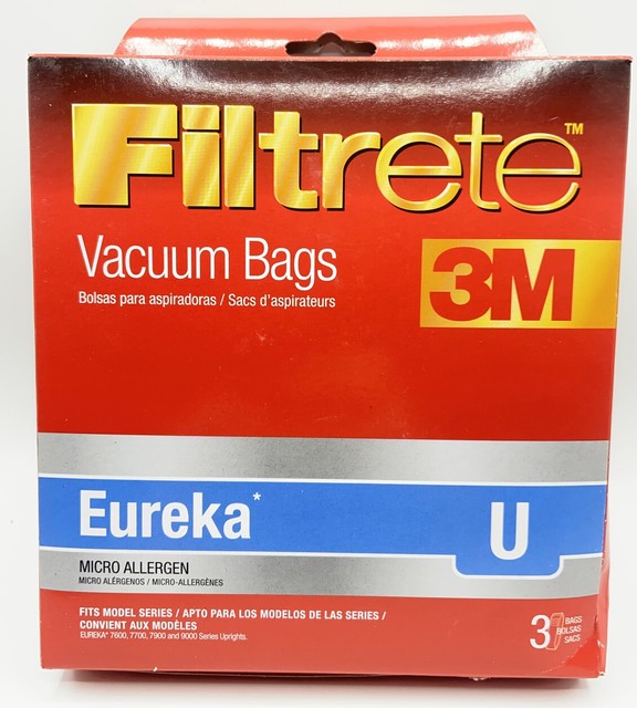 Eureka U 3 Vacuum Bags 67701A 3M Filtrete eBay