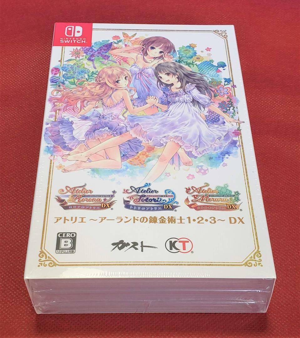 Nintendo Switch Game Atelier Alchemist Of Arland 1 , 2, 3 DX Set