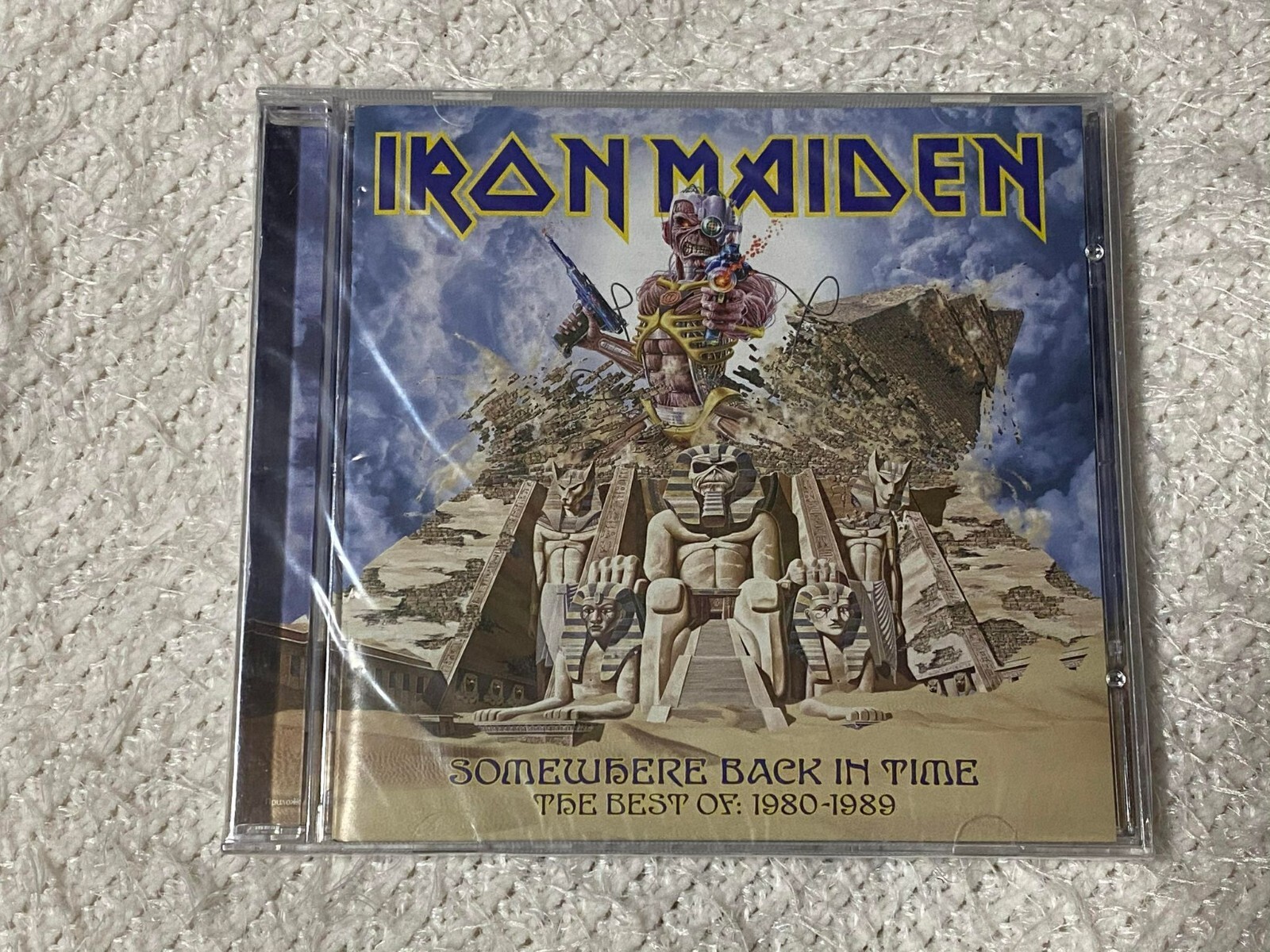 Iron Maiden Rare Official Bulgaria PROMO Sealed 2008 Somewhere Back in