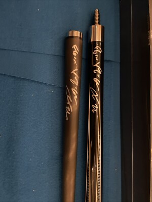 Cuetec Cynergy Shaft-Avid Opt X Blue SIGNED Florian Kohler Pool