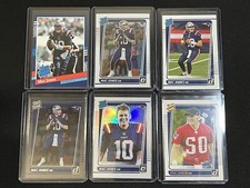 Mac Jones 2021 Rated Rookie Lot of 6 Optic Variation Clearly Portrait Donruss!!