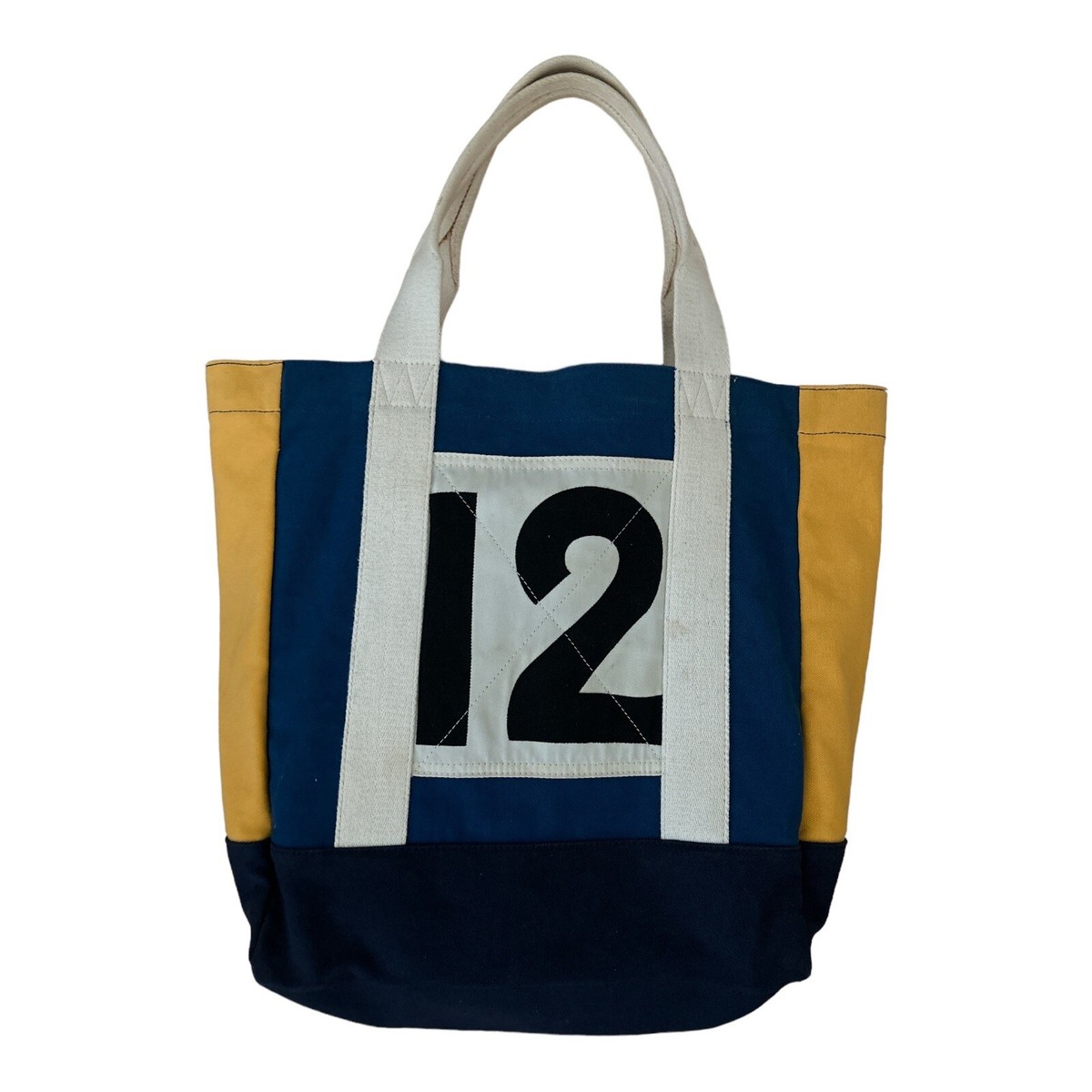 Ralph Lauren Rugby R.L.R.F.C. Crest Number 12 Canvas Tote | eBay
