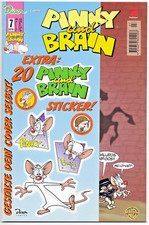Pinky und Brain Nr. 7 mit 20 Stickern, Dino 1...
