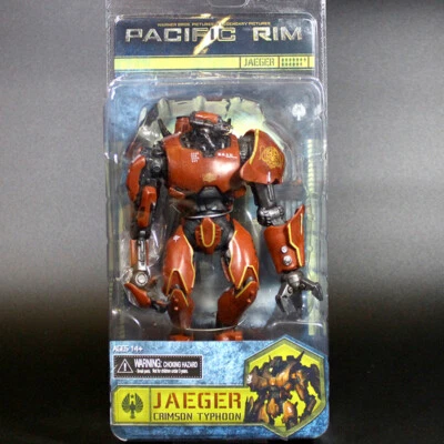 NECA Pacific Rim Crimson Typhoon 7" Deluxe Action Figure Collector Series 1 New