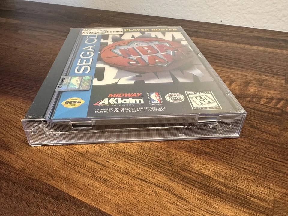 NBA Jam, Sega CD,  Brand New Factory Sealed - Image 2 of 4