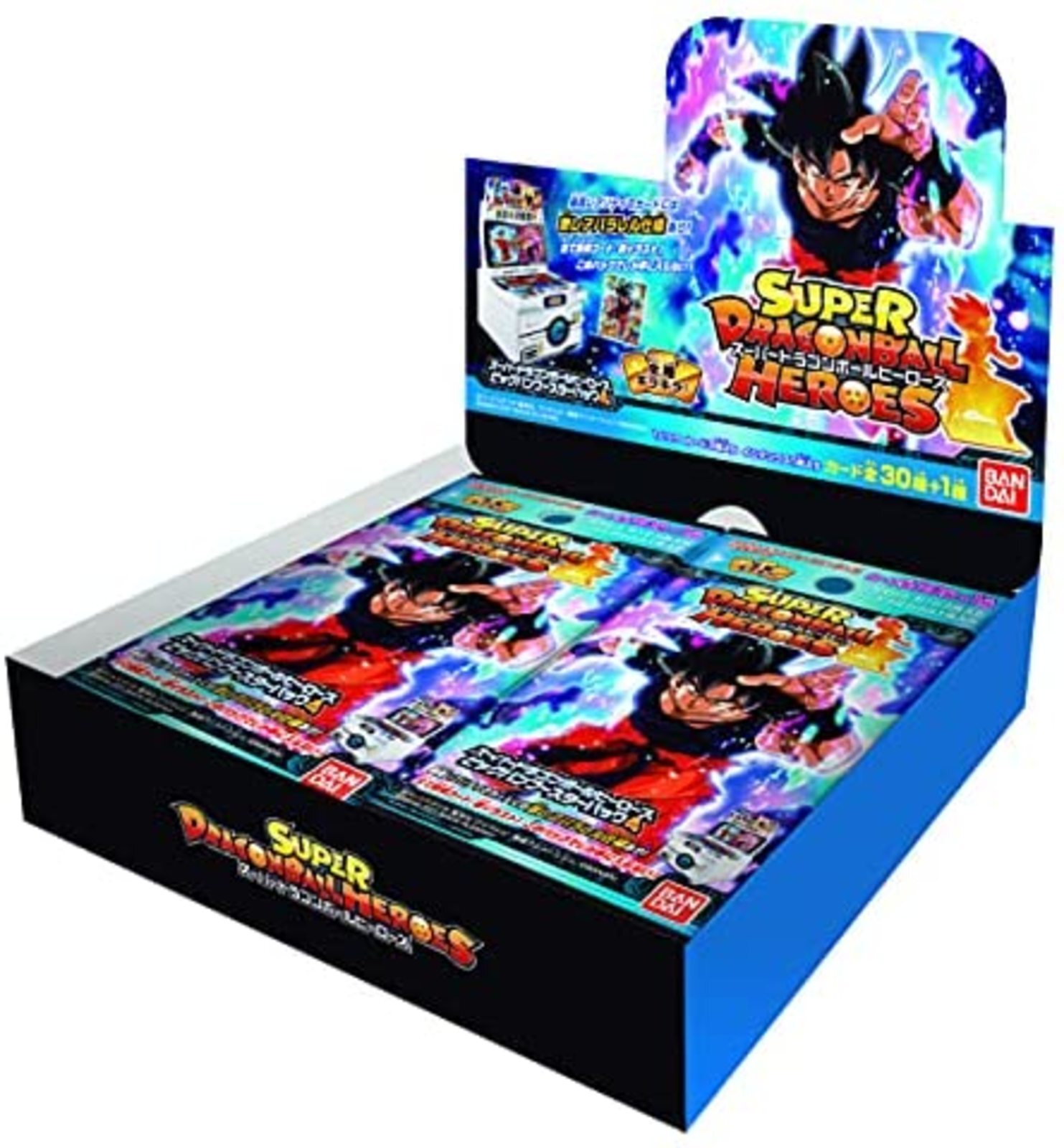 Thumbnail - Bandai Super Dragon Ball Helden Big Bambus Star Pack 4 Sammelkarten