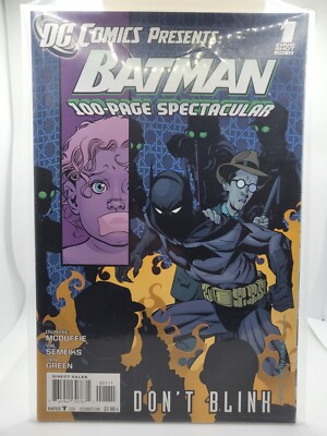 DC BATMAN 100-PAGE SPECTACULAR DON'T BLINK #1 ONE-SHOT JAN 12