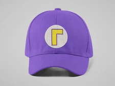 Waluigi Hat Adjustable Gamer Colors Mario Bowser N64 Mushroom Luigi Wario